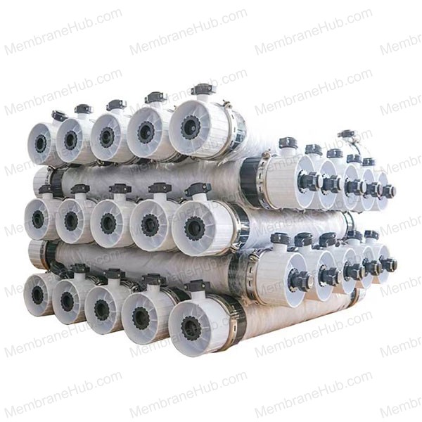 Anti-fouling external pressure hollow fiber ultrafiltration membrane