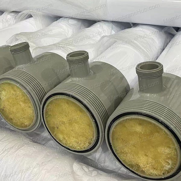 PVDF externally pressured hollow fiber ultrafiltration membrane